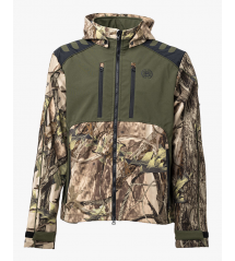 BITRABI Giacca SOFTSHELL DA CACCIA TIGER camo verde