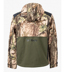 BITRABI Giacca SOFTSHELL DA CACCIA TIGER camo verde
