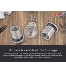 Hornady DIE BUSHING 3 PACK Boccole e Kit di conversione