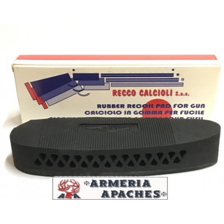 Calciolo Ammortizzatore In Gomma Per Fucile - Spesso 1 Cm - Colore Nero/marrone