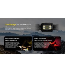 Nitecore NU30 TORCIA Ricaricabile 500 LUMENS