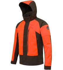 BERETTA Giacca Thorn Resistant Evo marrone e arancio Waterproof