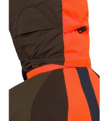 BERETTA Giacca Thorn Resistant Evo marrone e arancio Waterproof