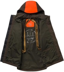 BERETTA Giacca Thorn Resistant Evo marrone e arancio Waterproof