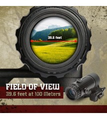 Sightmark T-3 Magnifier with LQD Flip to Side Mount