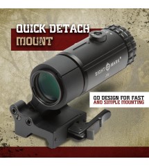 Sightmark T-3 Magnifier with LQD Flip to Side Mount