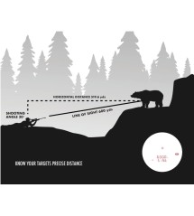 Burris Signature LRF 2000 - Telemetro laser 7X per caccia, tiro, misura 2400 mt