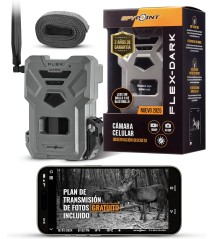 Spypoint Flex-DARK - Fotocamera per animali selvatici con trasmissione di foto