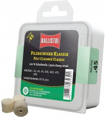 BALLISTOL feltrini classico per la pulizia e la cura delle armi cal. 22 (300pz)