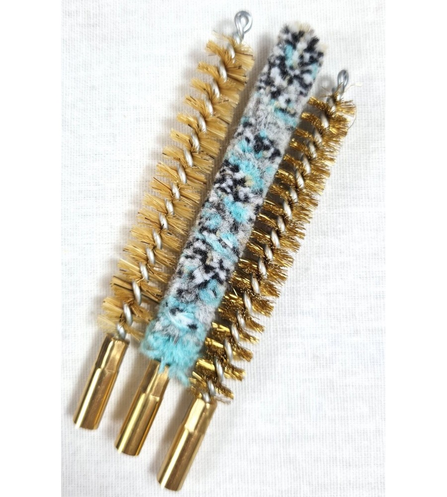 Kit Pulizia Fucile Calibro 12 GUGULUZA - Asta Alluminio Estensibile Con Spazzole - Foto 3