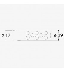 CONTESSA FRB02/B FRENO DI BOCCA ø 16-17 FILETTO M15