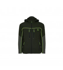 Zotta Forest Giacca in Softshell York man jacket Verde/Gialla tg. XXL