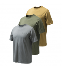 BERETTA Set di 3 t-shirt Corporate COLORATE TG. XL