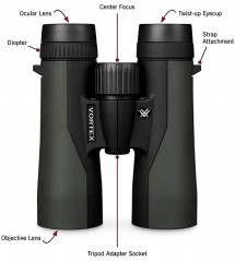 Binocolo Vortex Ottica Crossfire HD 8x42